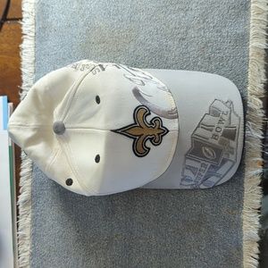New Orleans saints Superbowl hat